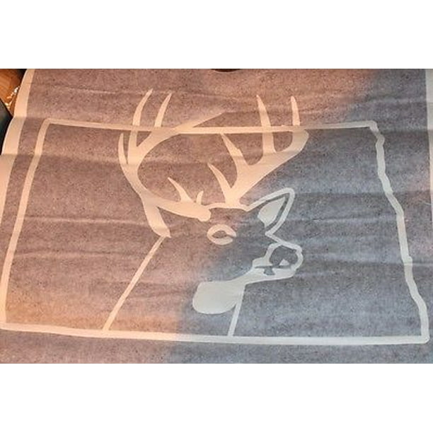 SELECT SIZE Deer Shape Hunting Pink Girly Girl Hunter Car Vinyl Sticker SELECT SIZE Deer Shape Hunting Pink Girly Girl Hunter Car Vinyl Sticker